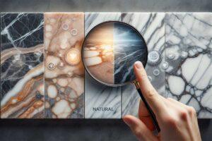 تفاوت سنگ مرمر طبیعی و مصنوعی